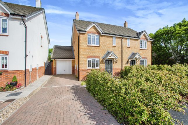 Semi-detached house for sale in Orchard Close, Puriton