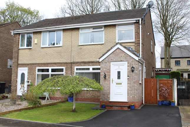 Thumbnail Semi-detached house for sale in Woodfield Close, Hadfield, Glossop