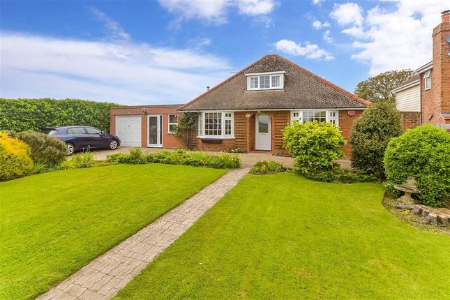 Thumbnail Detached bungalow for sale in Jubilee Road, Worth, Deal, Kent