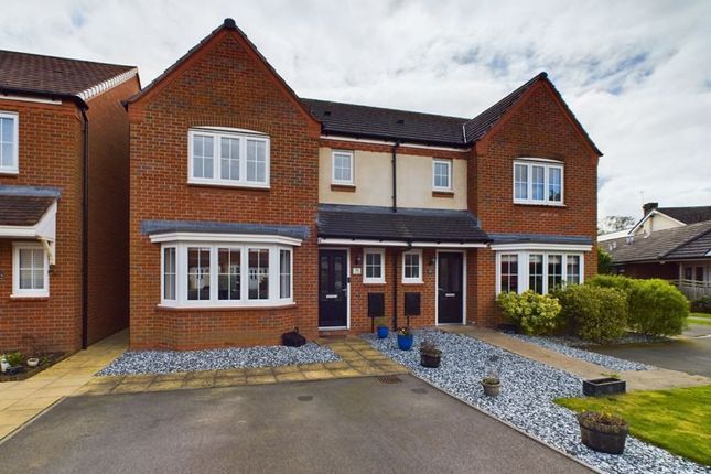 Semi-detached house for sale in Almond Avenue, Shifnal, Shropshire.