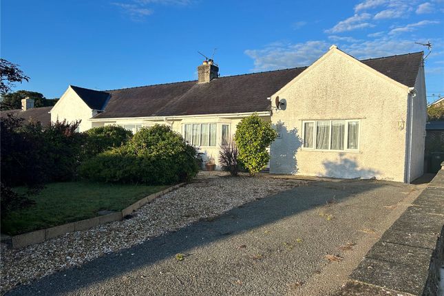 Thumbnail Bungalow for sale in Garreglwyd, Benllech, Anglesey, Sir Ynys Mon