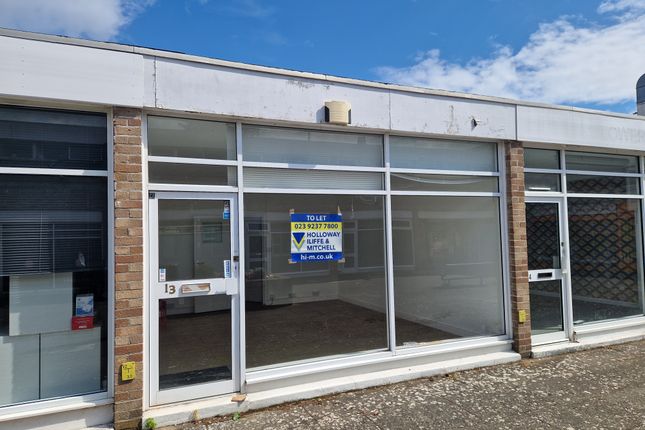 Retail premises to let in 13 The Precinct, South Street, Gosport
