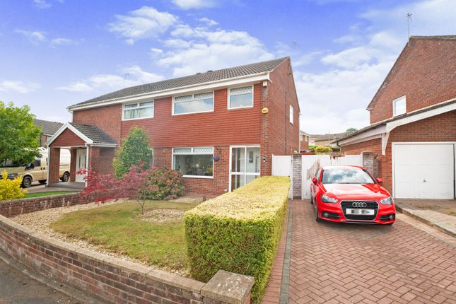 Thumbnail Semi-detached house for sale in Wyon Close, Danescourt, Cardiff