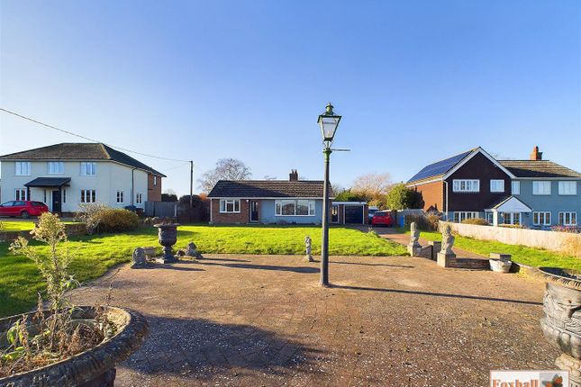 Thumbnail Detached bungalow for sale in Rectory Field, Chelmondiston, Ipswich