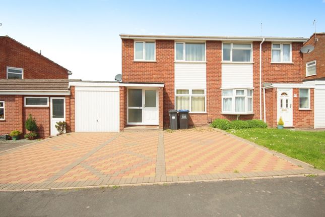Thumbnail Semi-detached house for sale in Coppice Road, Whitnash, Leamington Spa