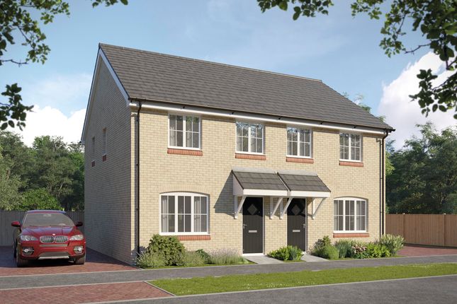 Thumbnail Semi-detached house for sale in "The Heather" at Mason Road, Shortstown, Bedford