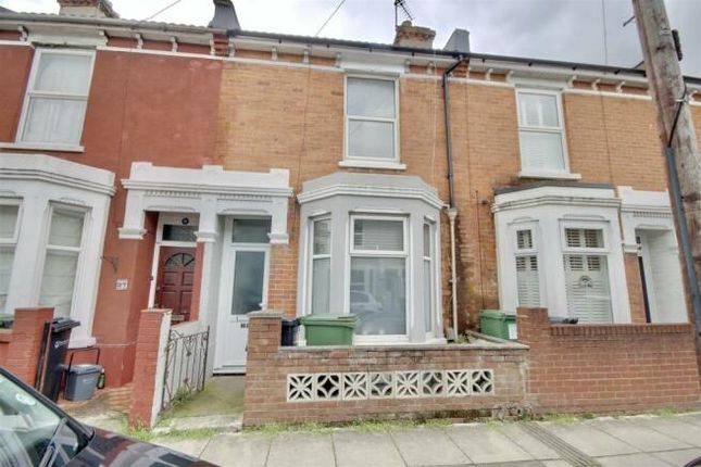 Thumbnail Terraced house to rent in Hunter Road, Southsea