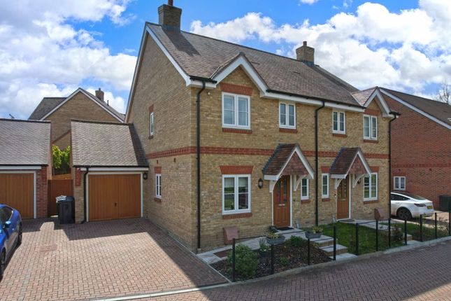 Semi-detached house for sale in Gardenia Drive, Wrecclesham, Farnham