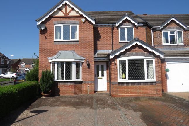 Thumbnail Detached house to rent in Goodrich Avenue, Warndon, Worcester