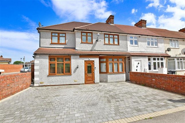 Thumbnail End terrace house for sale in Chadwell Heath Lane, Chadwell Heath, Essex