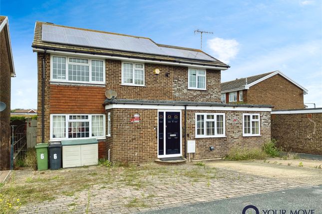 Thumbnail Detached house for sale in Stevenson Close, Eastbourne, East Sussex