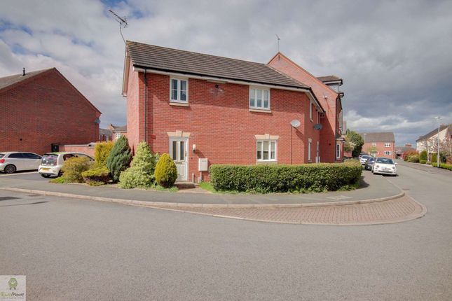 Thumbnail End terrace house for sale in Swansmoor Drive, Hixon, Stafford