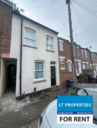 Thumbnail Terraced house to rent in Hartley Road, Luton