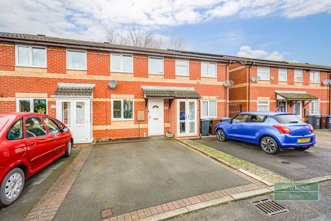 Terraced house for sale in Springfield Court, Leek, Staffordshire