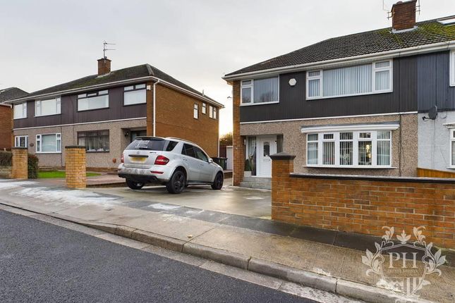 Thumbnail Semi-detached house for sale in Regency Avenue, Normanby, Middlesbrough