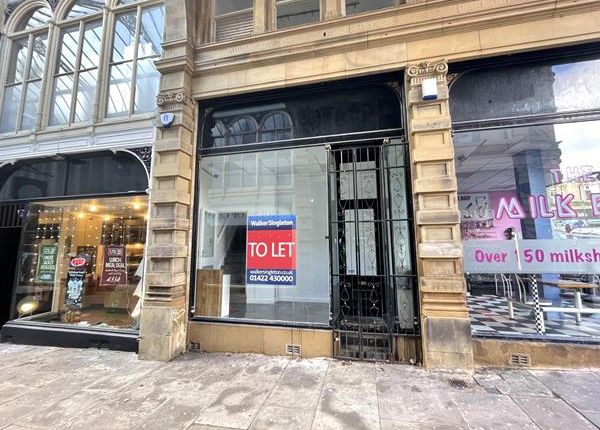 Retail premises to let in 2A The Old Arcade, Old Market, Halifax