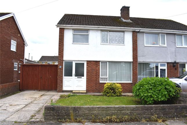 Thumbnail Semi-detached house for sale in Woodland Place, North Cornelly, Bridgend