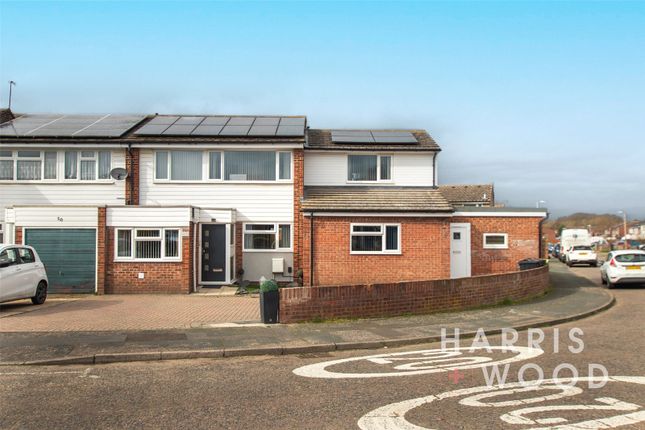 Thumbnail End terrace house for sale in Onslow Crescent, Colchester, Essex