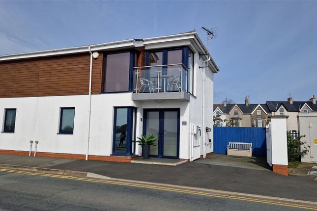 Semi-detached house for sale in Marina View, North Quay, Pwllheli.