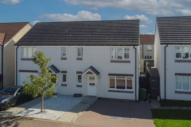 Thumbnail Semi-detached house for sale in Hedgerow Drive, Larbert