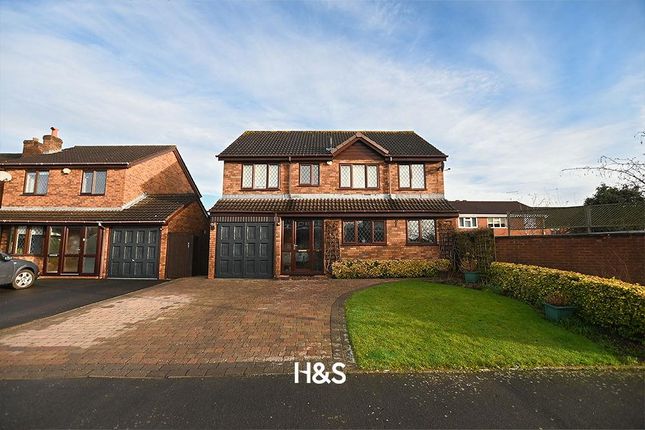 Thumbnail Detached house for sale in Whitemoor Drive, Shirley, Solihull