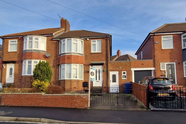 Thumbnail Semi-detached house for sale in Centurion Road, Newcastle Upon Tyne