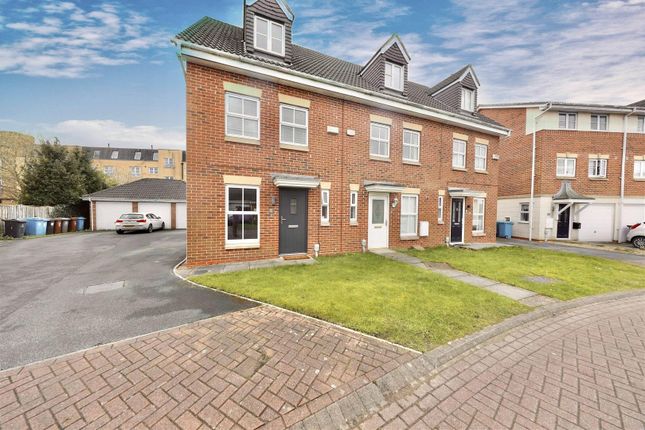 Thumbnail End terrace house for sale in Philip Larkin Close, Hull