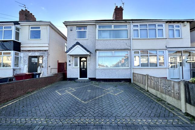 Thumbnail Semi-detached house for sale in Jeffreys Drive, Huyton, Liverpool