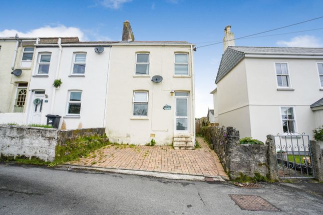 End terrace house for sale in Gwallon Road, St. Austell, Cornwall