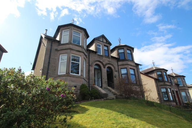 Thumbnail Semi-detached house for sale in Manor Crescent, Gourock