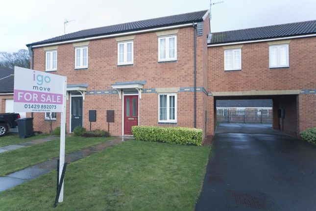 Thumbnail Semi-detached house for sale in Hartoft Square, Hartlepool