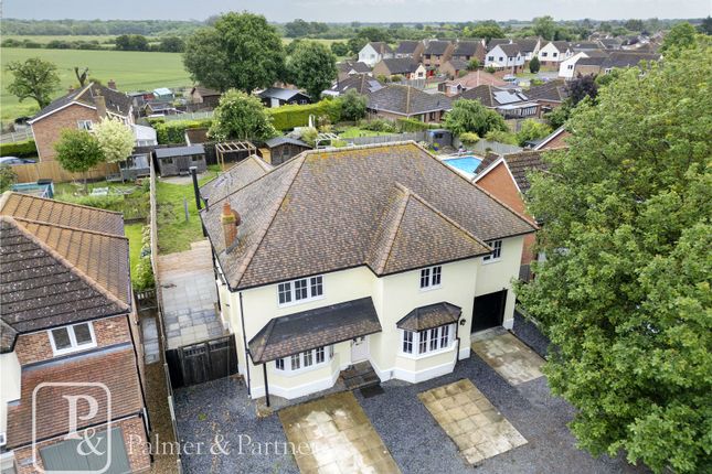 Thumbnail Detached house for sale in Church Road, Elmstead, Colchester, Essex