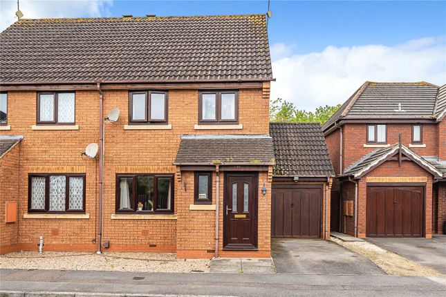 Thumbnail Semi-detached house for sale in Gold View, Swindon