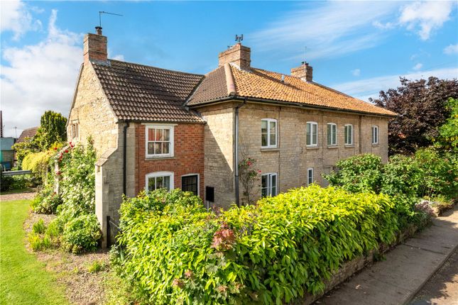 Thumbnail End terrace house for sale in Walcot, Sleaford, Lincolnshire