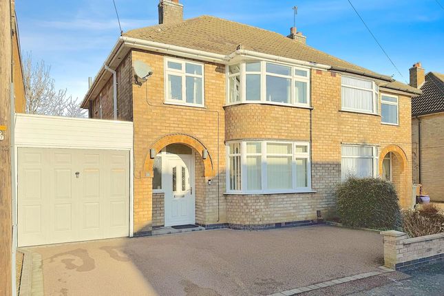 Semi-detached house for sale in Westgate Avenue, Birstall, Leicester, Leicestershire