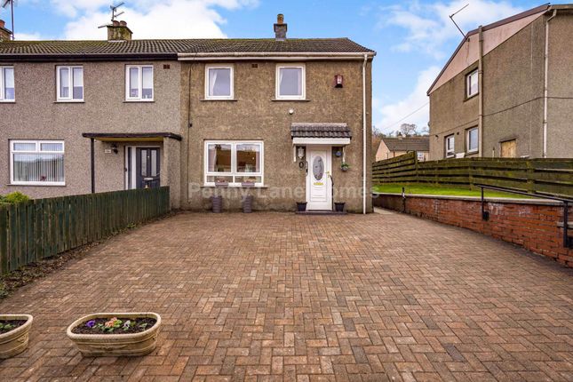 Thumbnail End terrace house for sale in Semple View, Howwood
