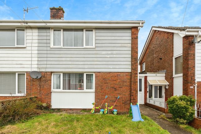 Semi-detached house for sale in Samuel Crescent, Gendros, Swansea