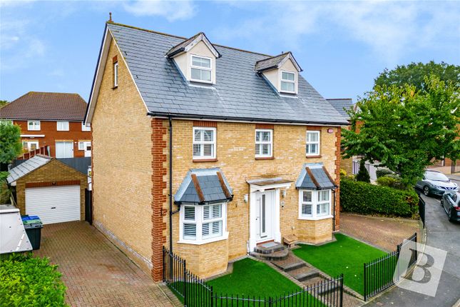 Thumbnail Detached house for sale in Gilbert Drive, Langdon Hills, Basildon, Essex