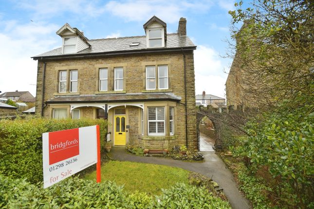 Semi-detached house for sale in Brown Edge Road, Buxton, Derbyshire