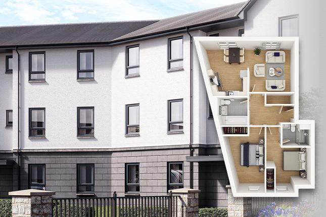 Thumbnail Flat for sale in Glasgow Road, St Ninians, Stirling