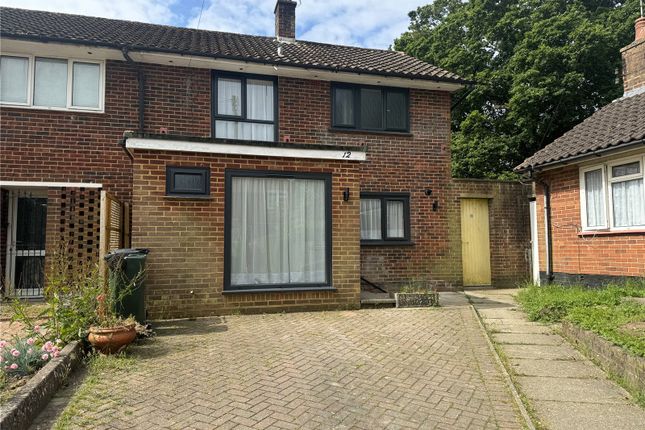 Thumbnail End terrace house to rent in Boundary Road, Crawley, West Sussex
