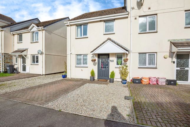 Thumbnail End terrace house for sale in Springfields, Bugle, St. Austell, Cornwall