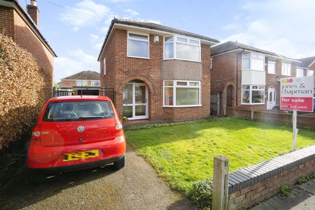 Thumbnail Detached house for sale in Woodlea Close, Bromborough, Wirral