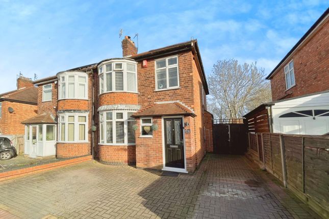 Thumbnail Semi-detached house for sale in Parvian Road, Leicester, Leicestershire