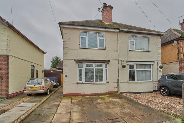 Thumbnail Semi-detached house for sale in Newstead Avenue, Burbage, Hinckley