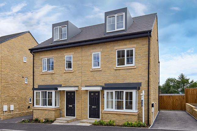 Thumbnail Semi-detached house for sale in "The Stratton" at Spindle Walk, Huddersfield