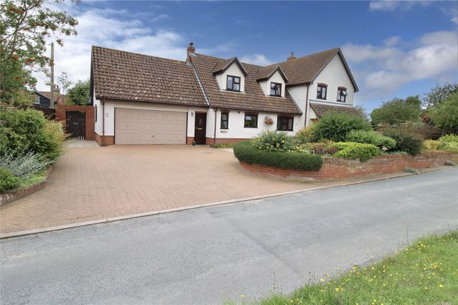 Detached house for sale in Post Office Road, Knodishall, Saxmundham, Suffolk