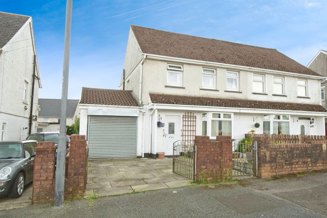 Thumbnail Semi-detached house for sale in Badminton Grove, Ebbw Vale