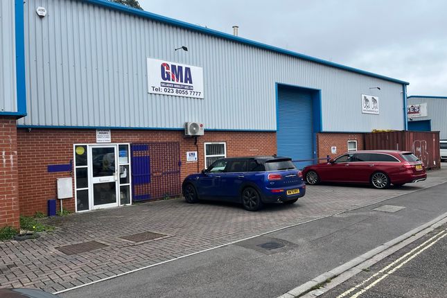 Light industrial to let in Southern Trade Park, Belgrave Road, Southampton, Hampshire