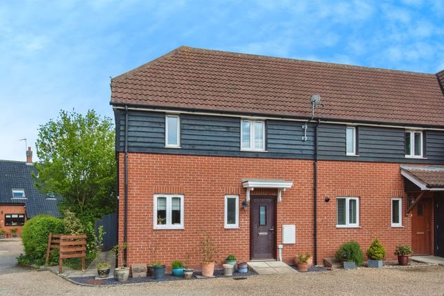 Semi-detached house for sale in Sparrows Rise, Needham Market, Ipswich